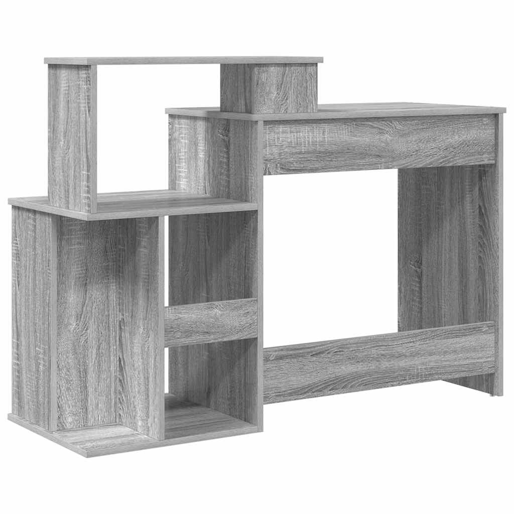 Scrivania Grigio Sonoma 120,5 x 44 x 88,5 cm Legno multistrato | homemem39
