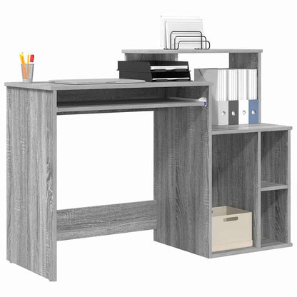 Scrivania Grigio Sonoma 120,5 x 44 x 88,5 cm Legno multistrato | homemem39