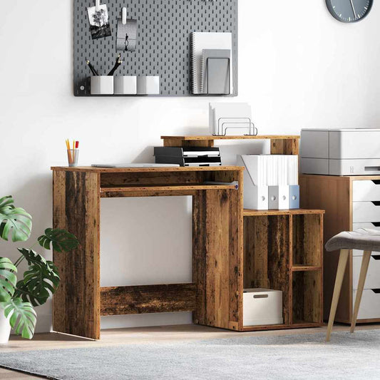 Scrivania Legno vecchio 120,5 x 44 x 88,5 cm Legno multistrato | homemem39