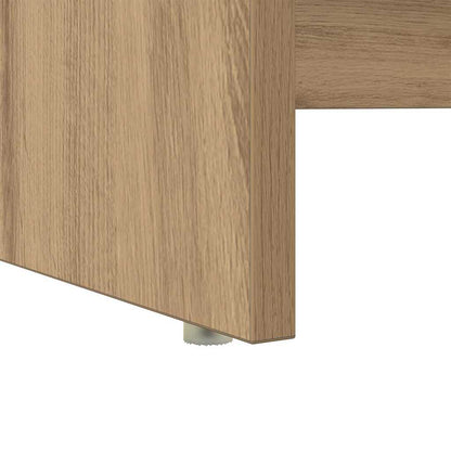 Scrivania con cassetto Rovere artigianale 120,5 x 44 x 88,5 cm