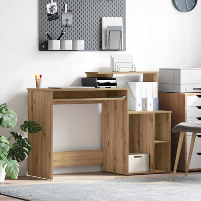 Scrivania con cassetto Rovere artigianale 120,5 x 44 x 88,5 cm