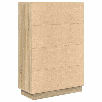 Scrivania con lo scaffale Rovere Sonoma 71,5 x 31,5 x 106,5 cm | homemem39
