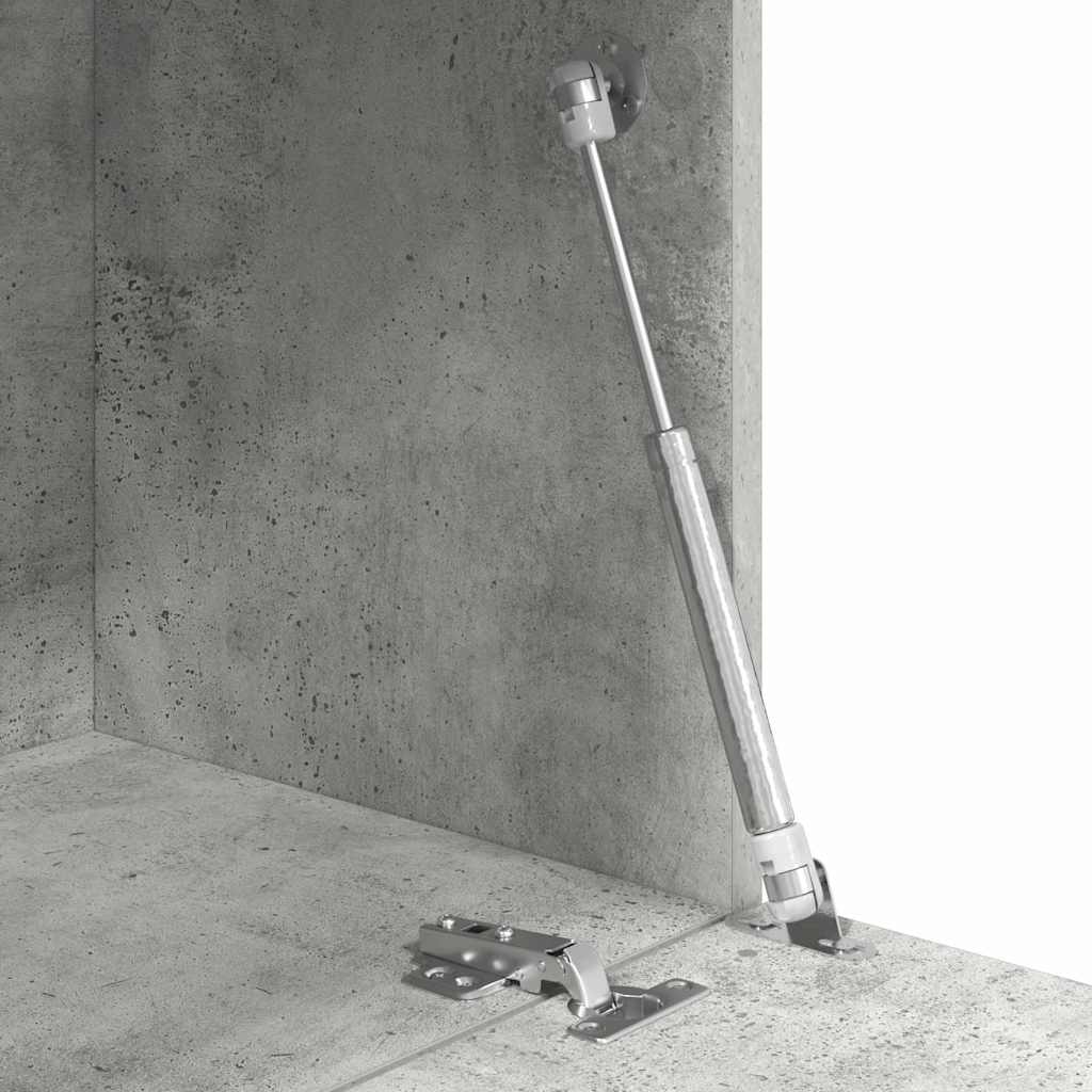 Scrivania con lo scaffale Grigio cemento 71,5 x 31,5 x 106,5 cm | homemem39
