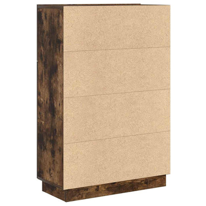 Scrivania Rovere fumé 71,5 x 31,5 x 106,5 cm Legno multistrato | homemem39