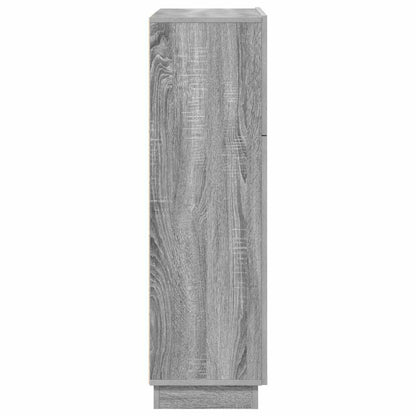 Scrivania con lo scaffale Grigio Sonoma 71,5 x 31,5 x 106,5 cm | homemem39