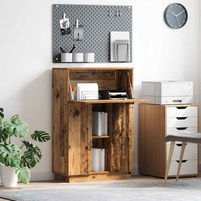 Scrivania con lo scaffale Legno vecchio 71,5 x 31,5 x 106,5 cm | homemem39