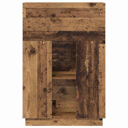 Scrivania con lo scaffale Legno vecchio 71,5 x 31,5 x 106,5 cm