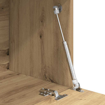 Scrivania con porta Rovere artigianale 71,5 x 31,5 x 106,5 cm | homemem39