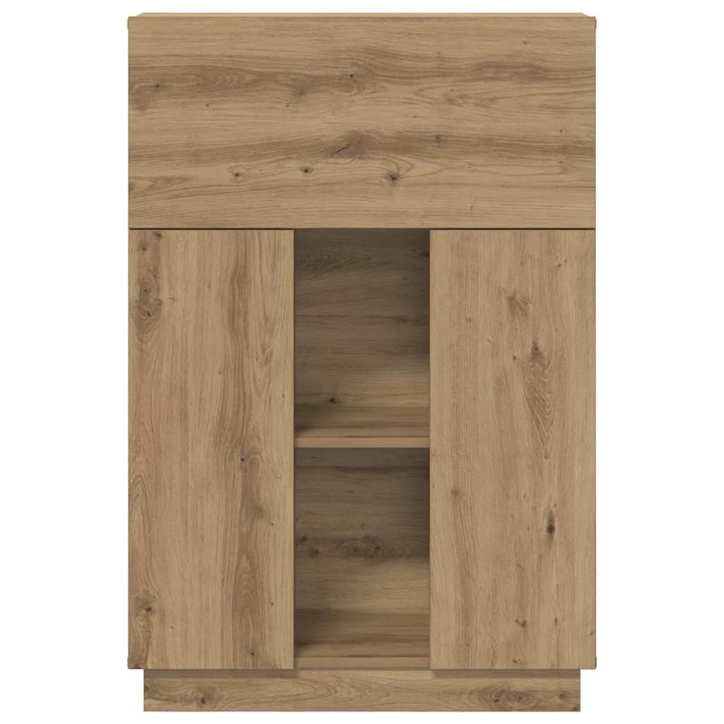 Scrivania con porta Rovere artigianale 71,5 x 31,5 x 106,5 cm | homemem39