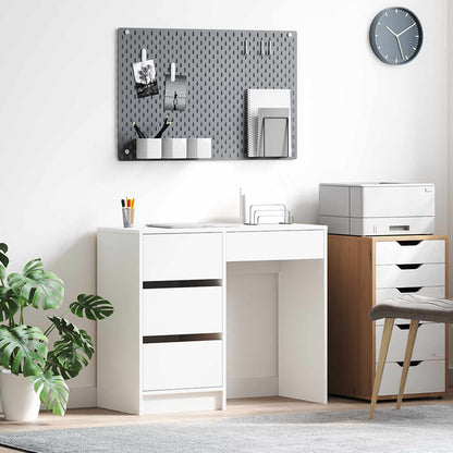 Scrivania Bianco 90 x 37.5 x 75 cm Legno multistrato
