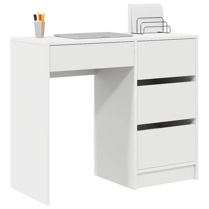 Scrivania Bianco 90 x 37.5 x 75 cm Legno multistrato