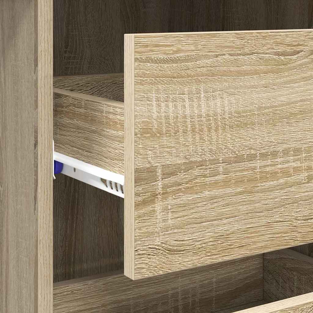 Scrivania Rovere Sonoma 90 x 37.5 x 75 cm Legno multistrato