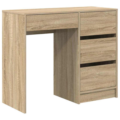 Scrivania Rovere Sonoma 90 x 37.5 x 75 cm Legno multistrato | homemem39