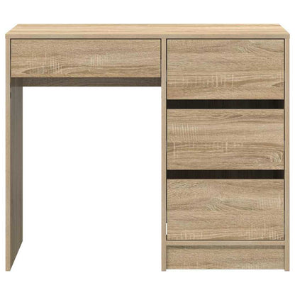 Scrivania Rovere Sonoma 90 x 37.5 x 75 cm Legno multistrato | homemem39