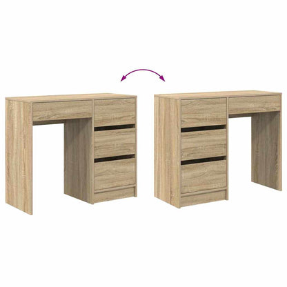 Scrivania Rovere Sonoma 90 x 37.5 x 75 cm Legno multistrato