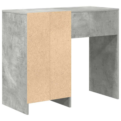 Scrivania Grigio cemento 90 x 37.5 x 75 cm Legno multistrato