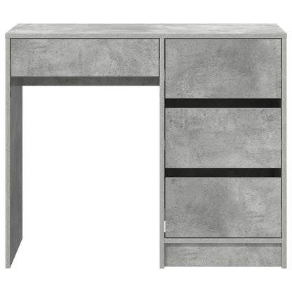 Scrivania Grigio cemento 90 x 37.5 x 75 cm Legno multistrato