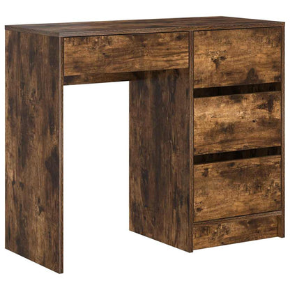 Scrivania Rovere fumé 90 x 37.5 x 75 cm Legno multistrato