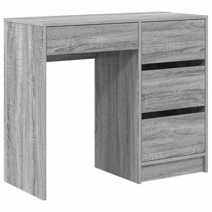 Scrivania Grigio Sonoma 90 x 37.5 x 75 cm Legno multistrato | homemem39