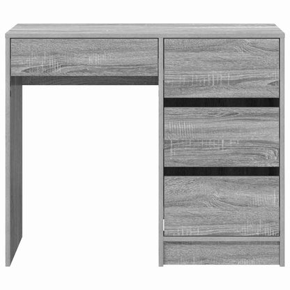 Scrivania Grigio Sonoma 90 x 37.5 x 75 cm Legno multistrato