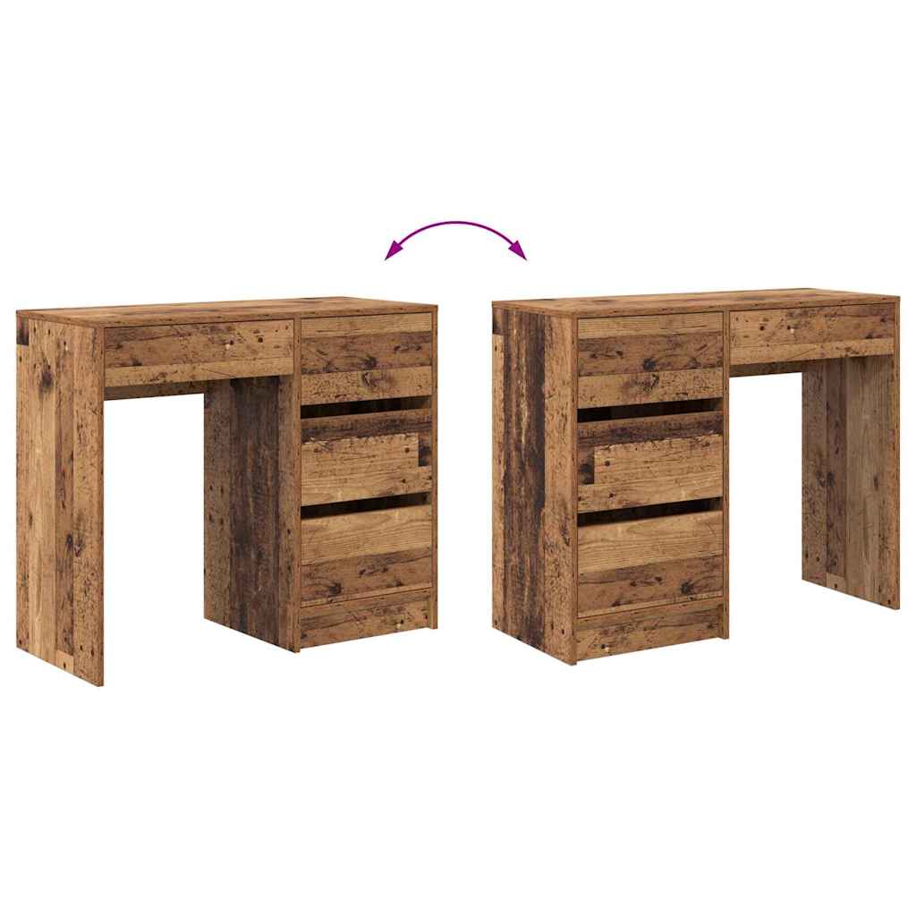 Scrivania Legno vecchio 90 x 37.5 x 75 cm Legno multistrato | homemem39