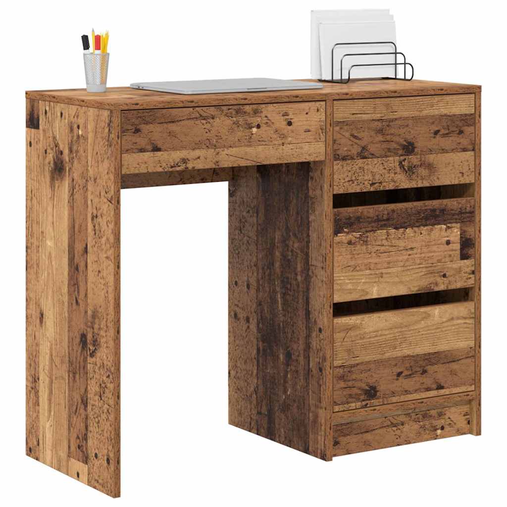 Scrivania Legno vecchio 90 x 37.5 x 75 cm Legno multistrato