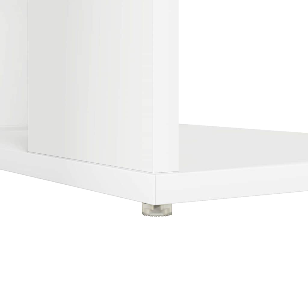 Scrivania Bianco 130 x 50.5 x 75 cm Legno multistrato