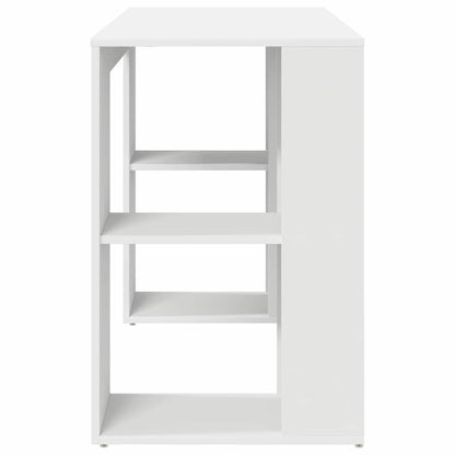 Scrivania Bianco 130 x 50.5 x 75 cm Legno multistrato