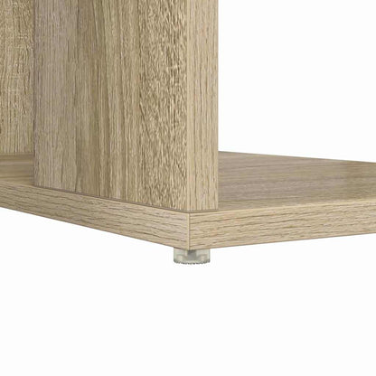 Scrivania Rovere Sonoma 130 x 50.5 x 75 cm Legno multistrato