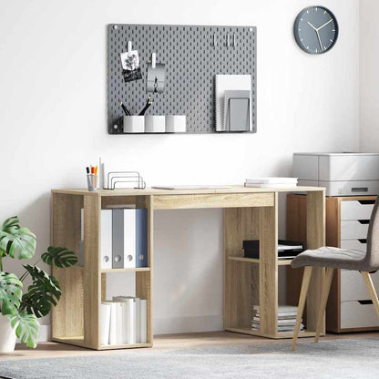 Scrivania Rovere Sonoma 130 x 50.5 x 75 cm Legno multistrato | homemem39