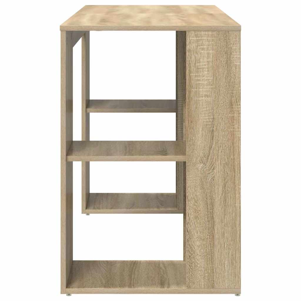 Scrivania Rovere Sonoma 130 x 50.5 x 75 cm Legno multistrato | homemem39