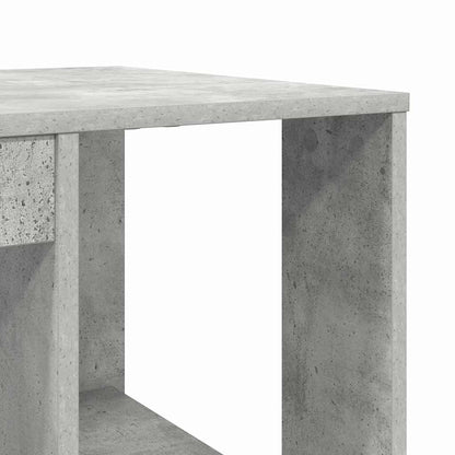 Scrivania Grigio cemento 130 x 50.5 x 75 cm Legno multistrato | homemem39