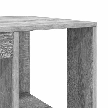 Scrivania Grigio Sonoma 130 x 50.5 x 75 cm Legno multistrato | homemem39