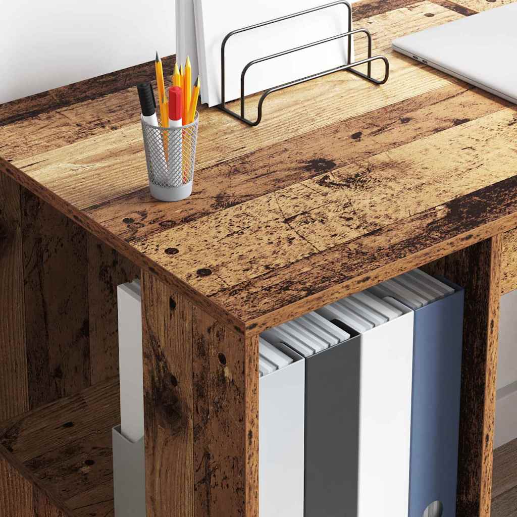 Scrivania Legno vecchio 130 x 50.5 x 75 cm Legno multistrato | homemem39