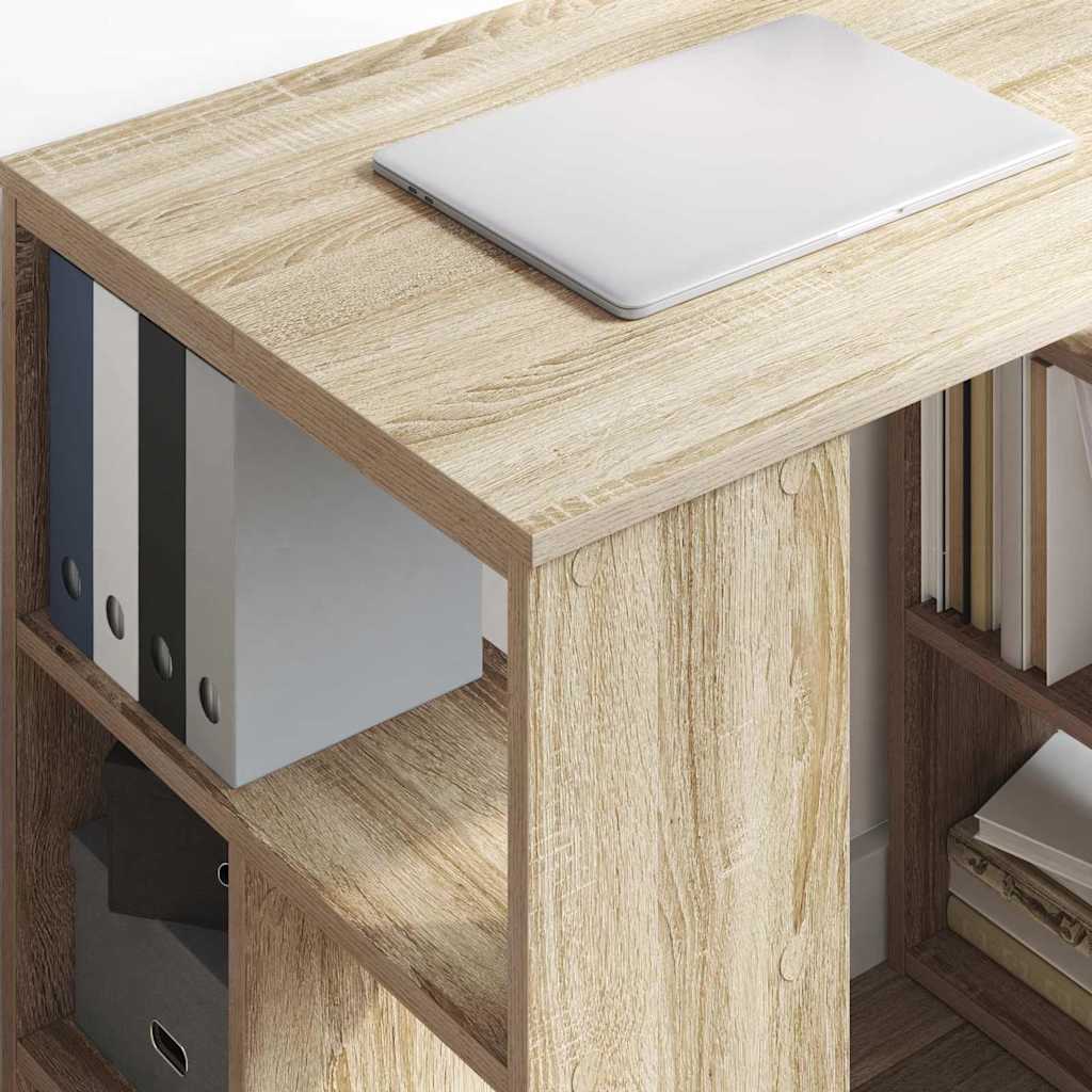 Scrivania Rovere Sonoma 90 x 50 x 75 cm Legno multistrato | homemem39