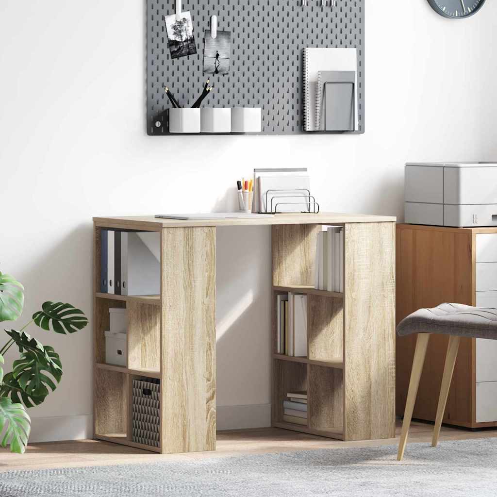 Scrivania Rovere Sonoma 90 x 50 x 75 cm Legno multistrato | homemem39