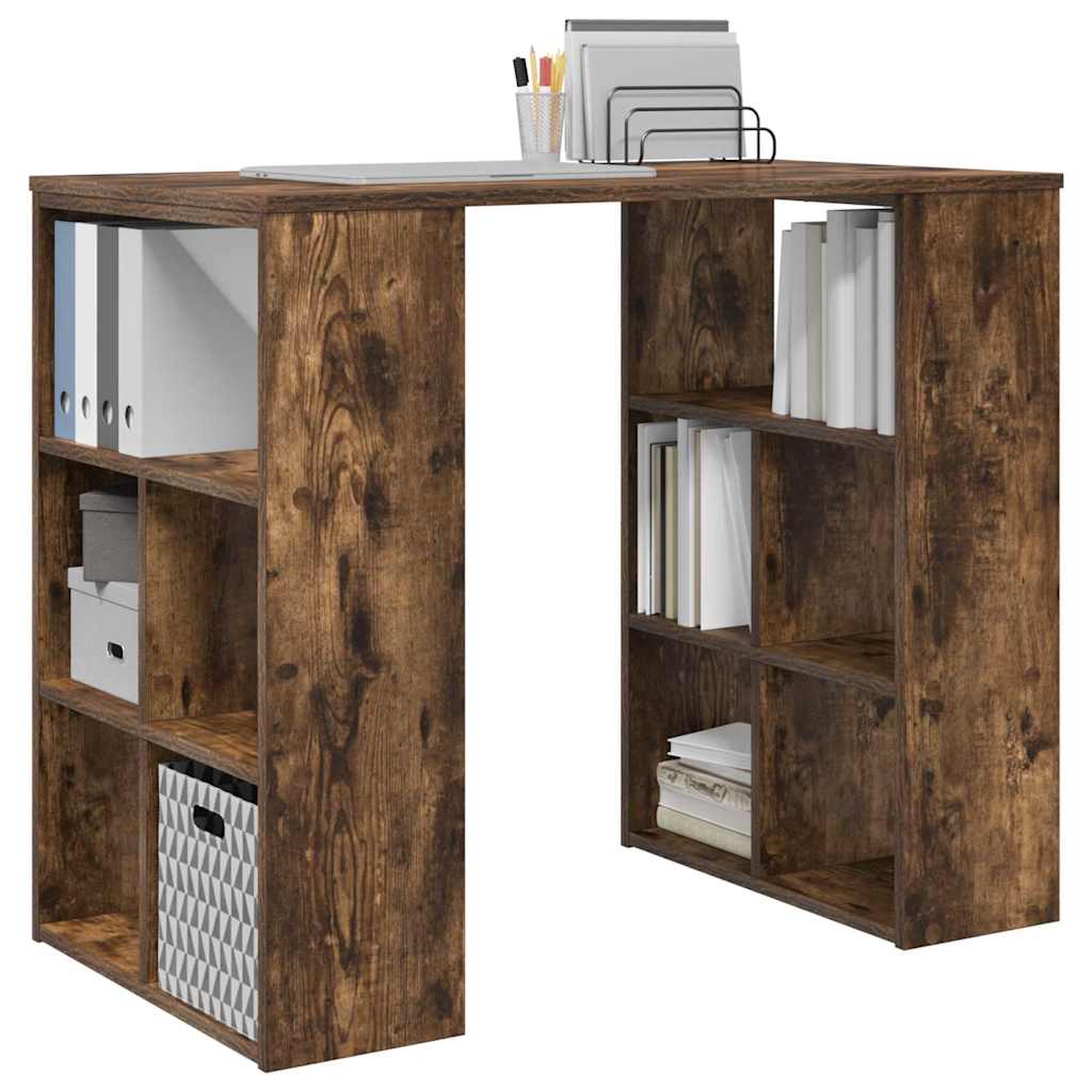 Scrivania Rovere fumé 90 x 50 x 75 cm Legno multistrato