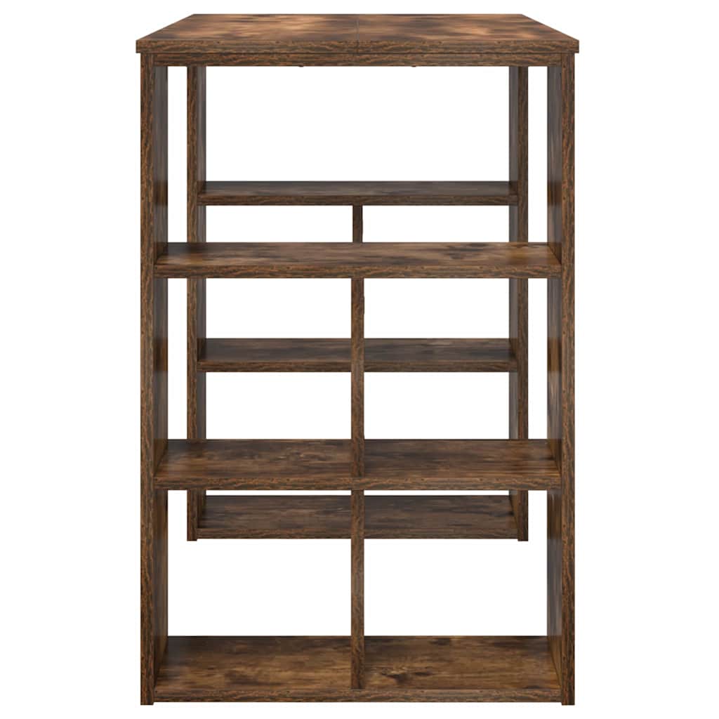 Scrivania Rovere fumé 90 x 50 x 75 cm Legno multistrato | homemem39