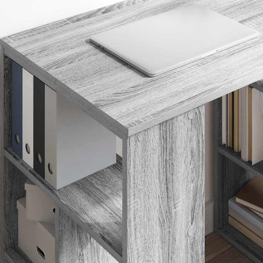 Scrivania Grigio Sonoma 90 x 50 x 75 cm Legno multistrato | homemem39