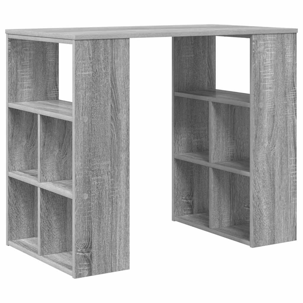 Scrivania Grigio Sonoma 90 x 50 x 75 cm Legno multistrato | homemem39