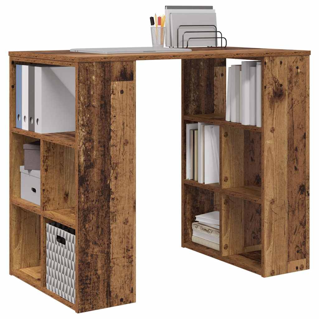 Scrivania Legno vecchio 90 x 50 x 75 cm Legno multistrato | homemem39