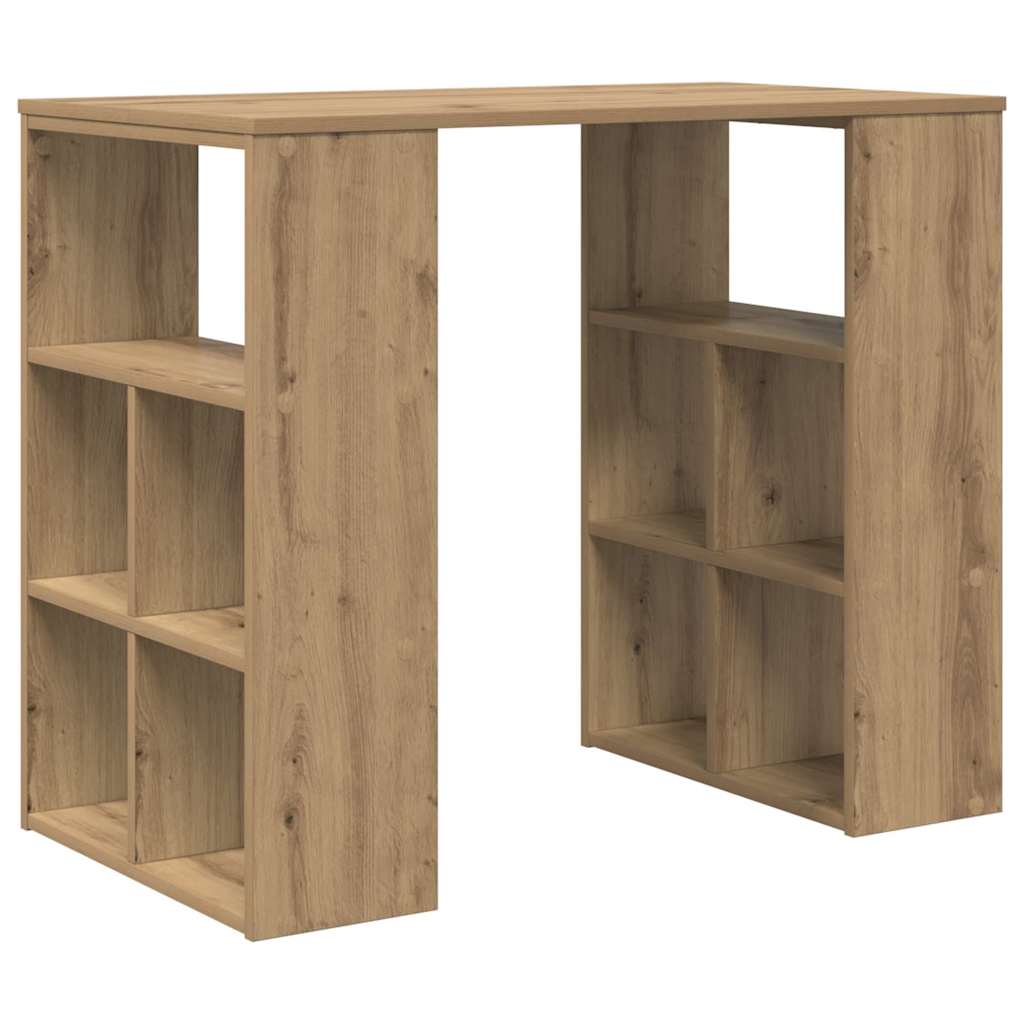 Scrivania Rovere artigianale 90 x 50 x 75 cm Legno multistrato | homemem39