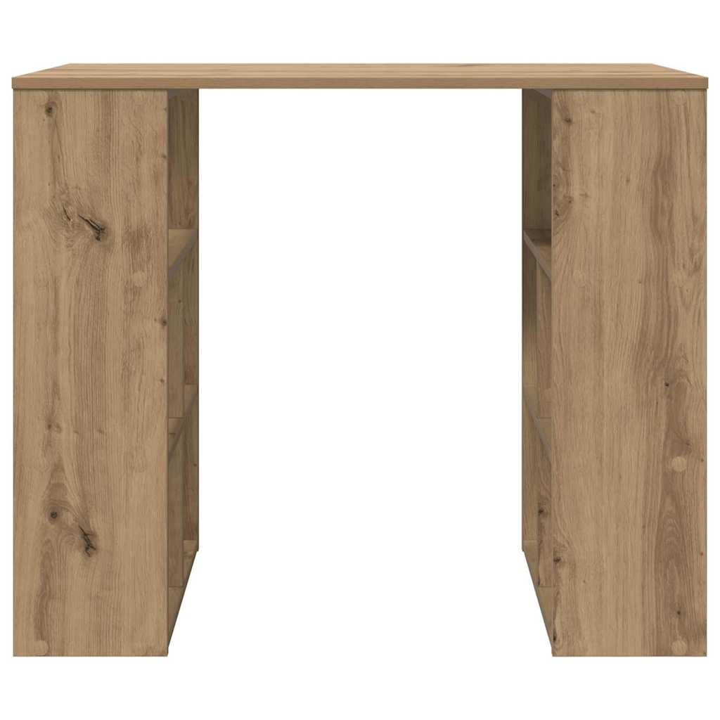 Scrivania Rovere artigianale 90 x 50 x 75 cm Legno multistrato | homemem39