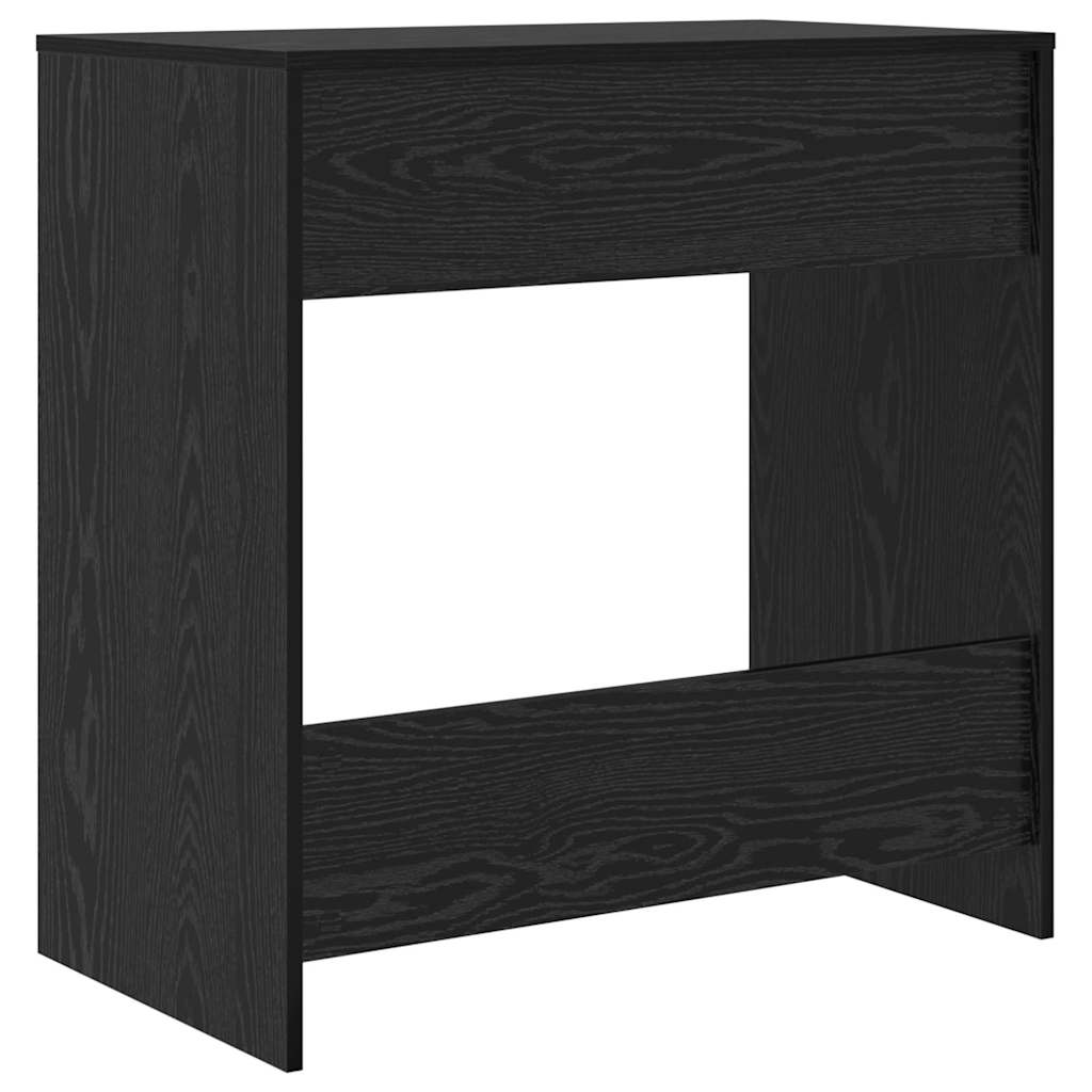 Scrivania Rovere Nero 77.5 x 43 x 79 cm Legno multistrato
