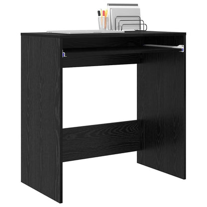 Scrivania Rovere Nero 77.5 x 43 x 79 cm Legno multistrato