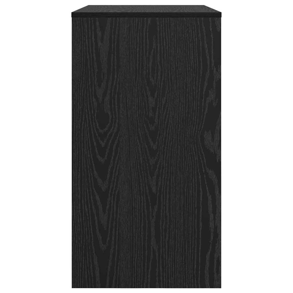Scrivania Rovere Nero 77.5 x 43 x 79 cm Legno multistrato