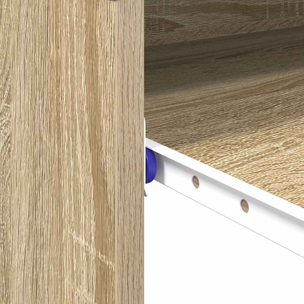 Scrivania Rovere Sonoma 77.5 x 43 x 79 cm Legno multistrato | homemem39