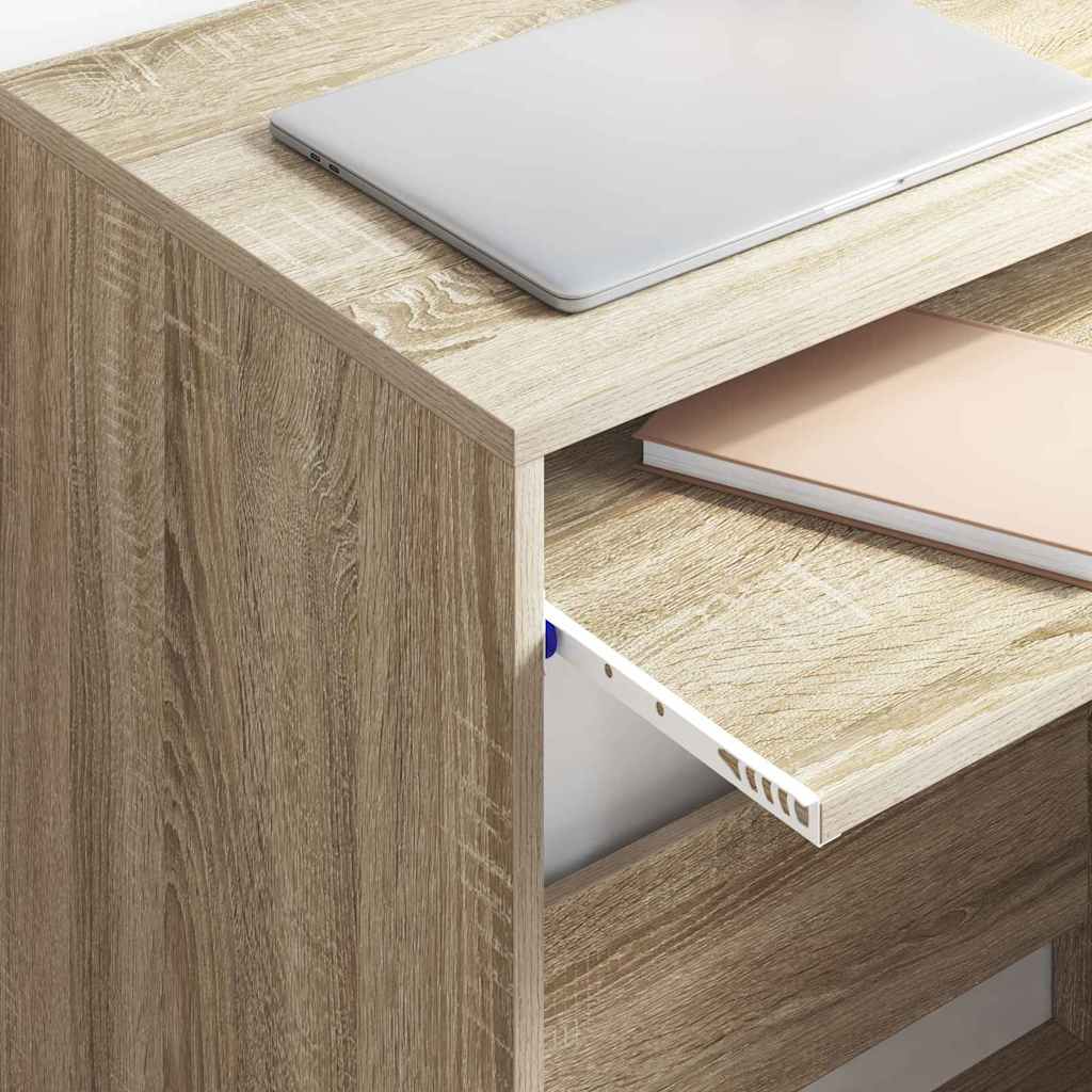 Scrivania Rovere Sonoma 77.5 x 43 x 79 cm Legno multistrato | homemem39