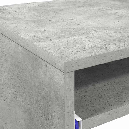 Scrivania Grigio cemento 77.5 x 43 x 79 cm Legno multistrato | homemem39