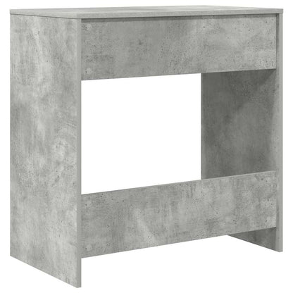 Scrivania Grigio cemento 77.5 x 43 x 79 cm Legno multistrato